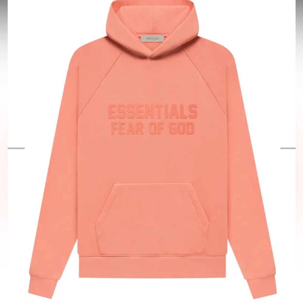 CORAL ESSENTIALS HOODIE